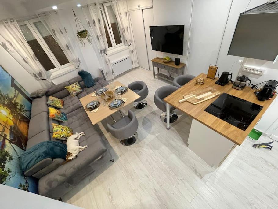 Appartement Casa Inca Calais - Duplex Soleil Latino - Parking Free, Station Extérieur photo